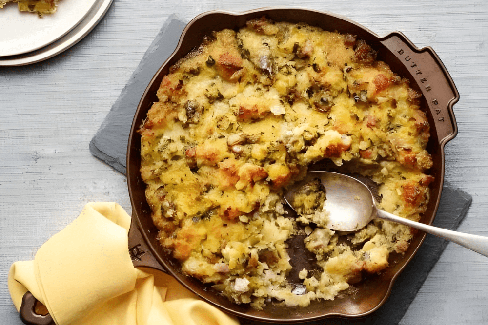 The 9 Unique Turkey Stuffings That Will Steal the Show This Thanksgiving 9 Image Credit Jerome Grant Food Network