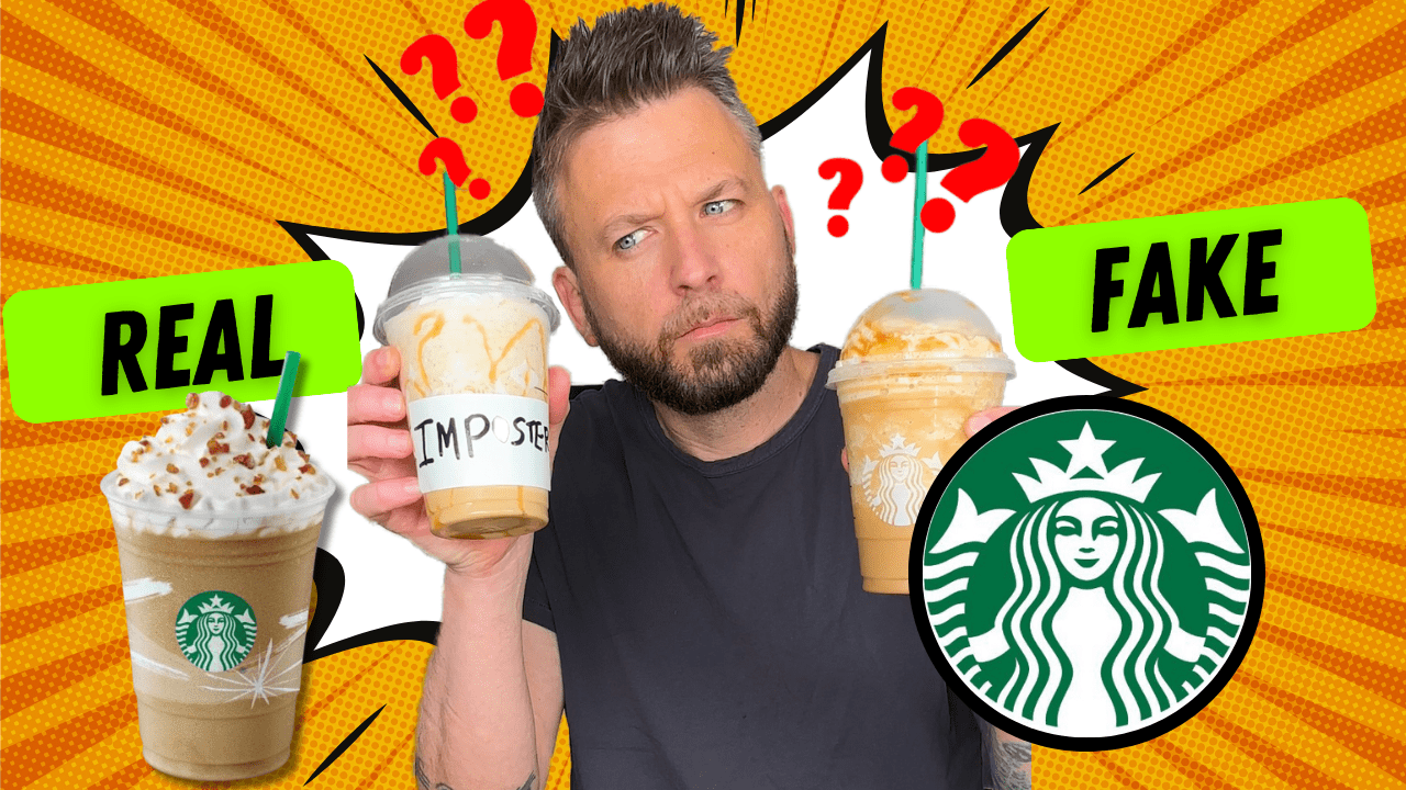 starbucks real vs fake