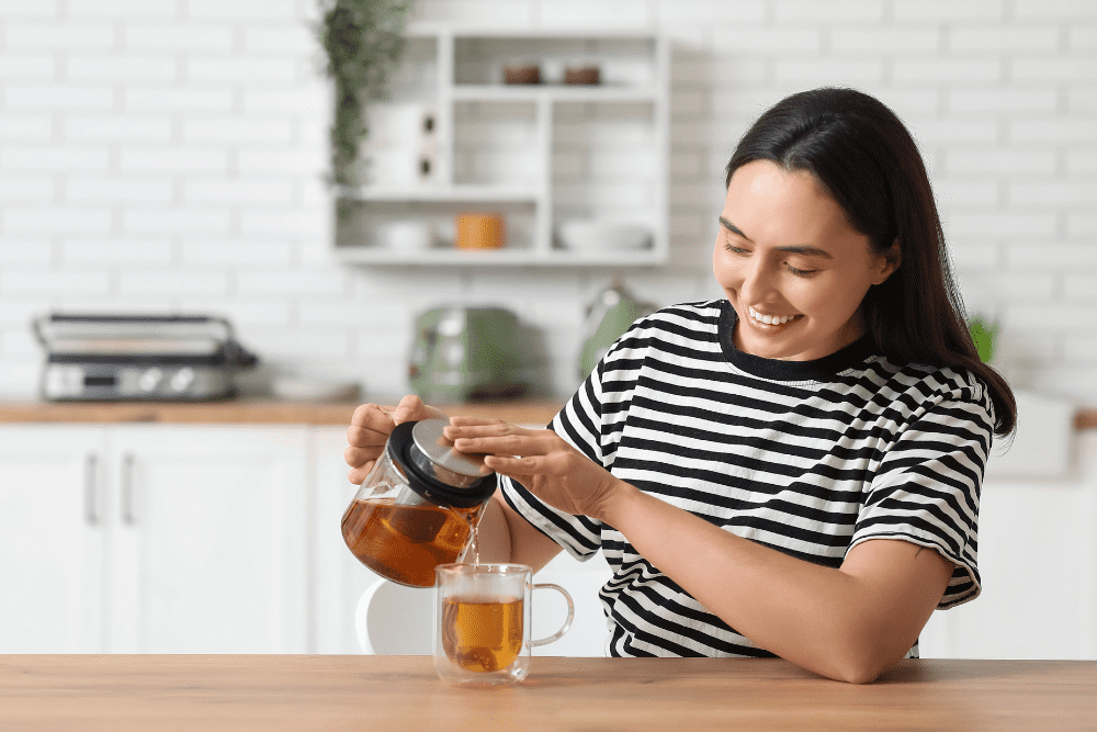 Sip on Coffee Tea and Water