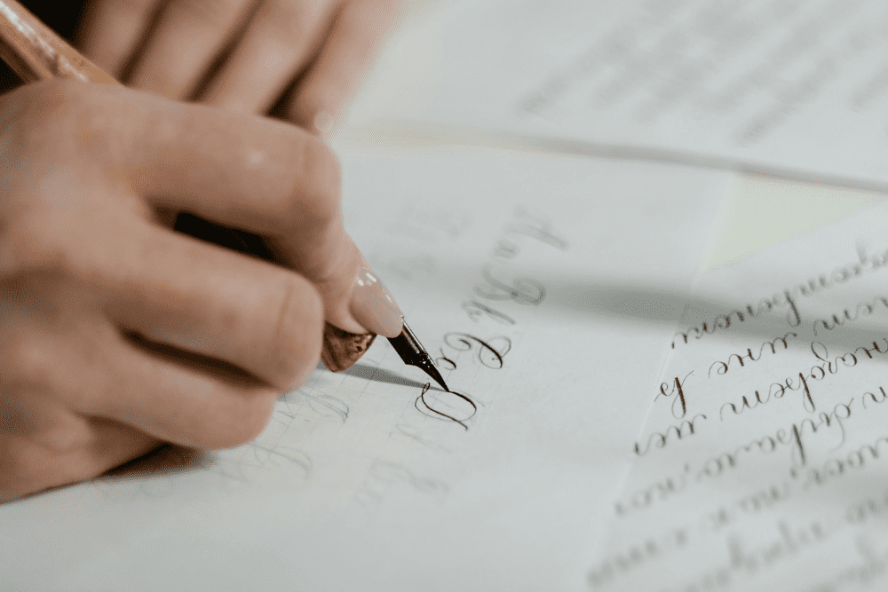 Write in Cursive by Hand