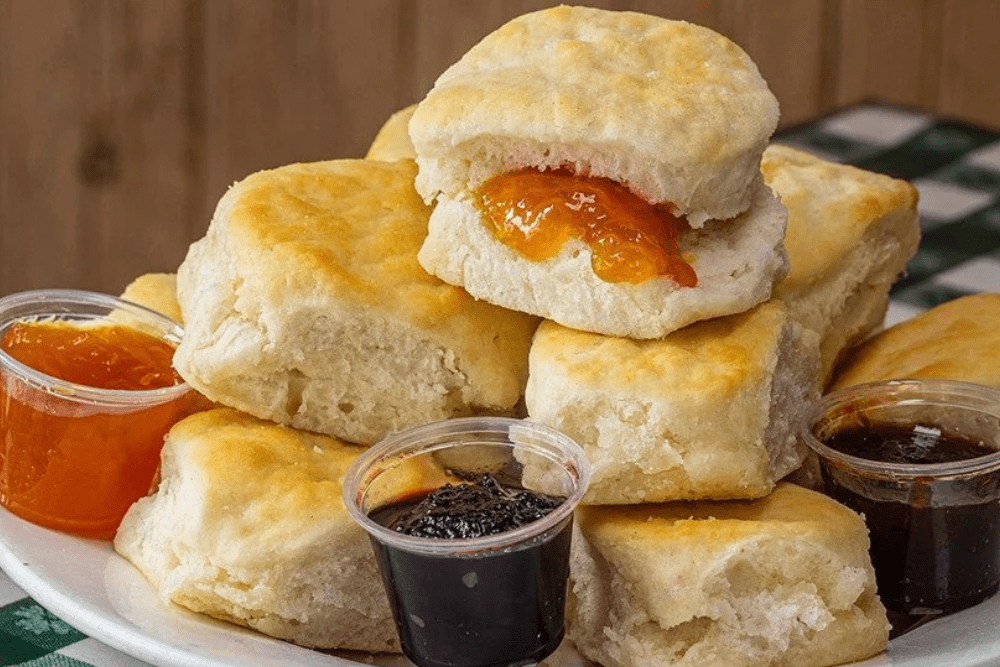 Biscuits and Gravy from Loveless Cafe Nashville Tennessee