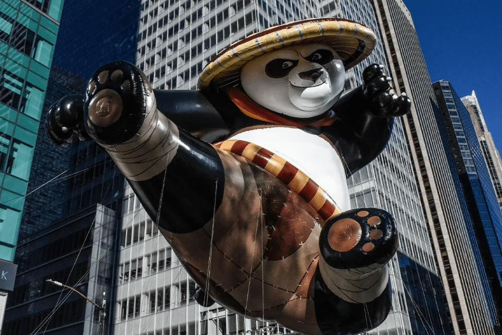 Giant Parade with Massive Balloons