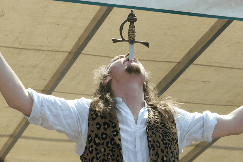 International Sword Swallowers Day (Last Saturday in February)