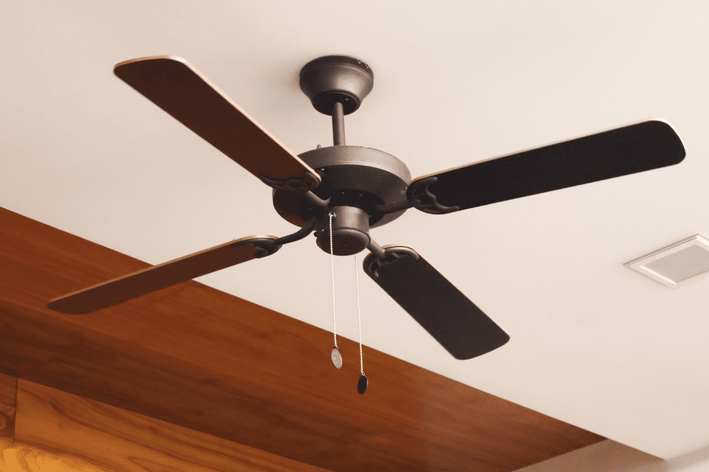 Leaving the Ceiling Fan Running When You Leave the Room