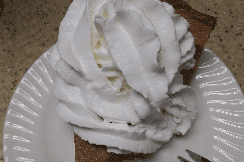 Make Ahead Whipped Cream Freezable