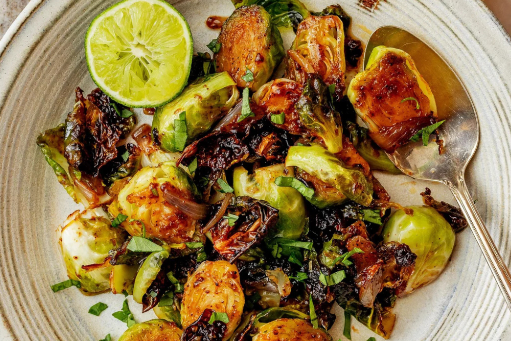 Miso Butter Glazed Vegetables