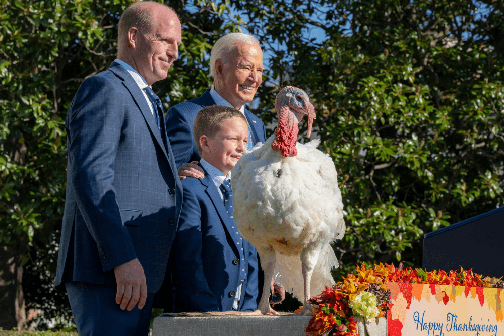 The Presidential Turkey Pardon