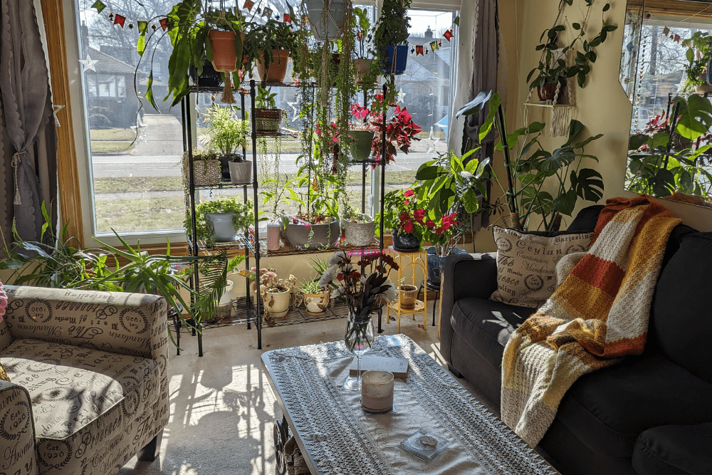 Use Fabric Textures to Soften Modern