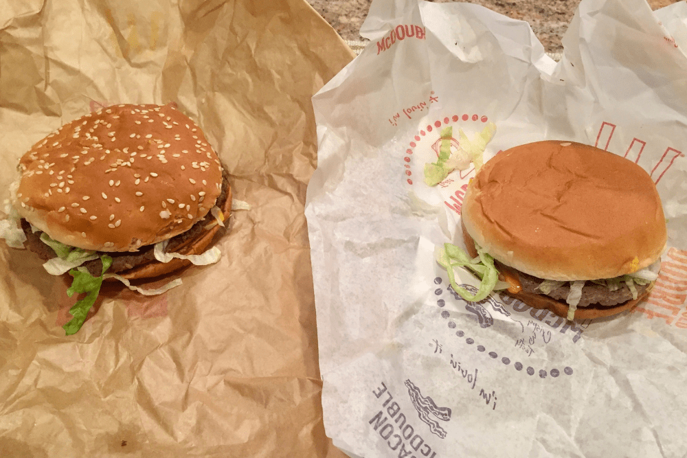 The Poor Mans Big Mac at McDonalds