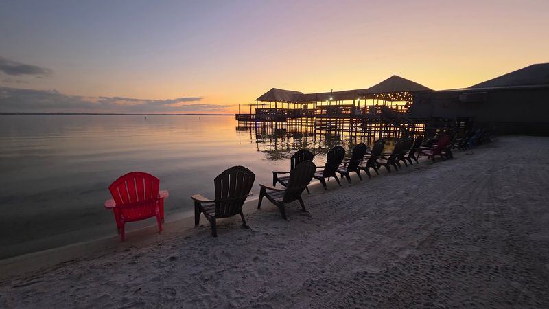 The Setting on Lake Weir