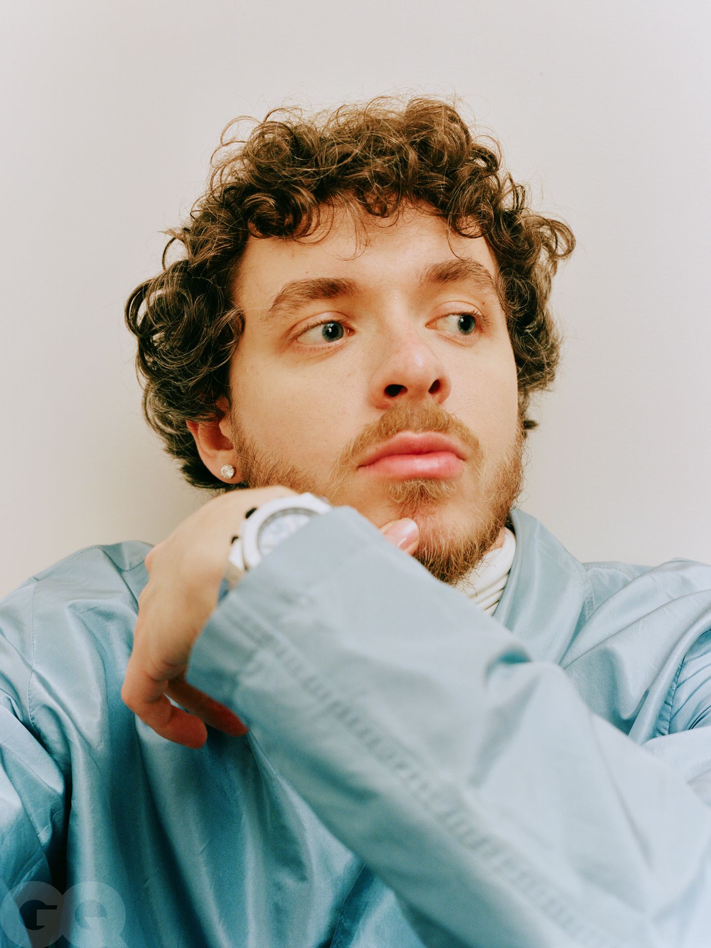 Jack Harlow editorial portrait for British GQ