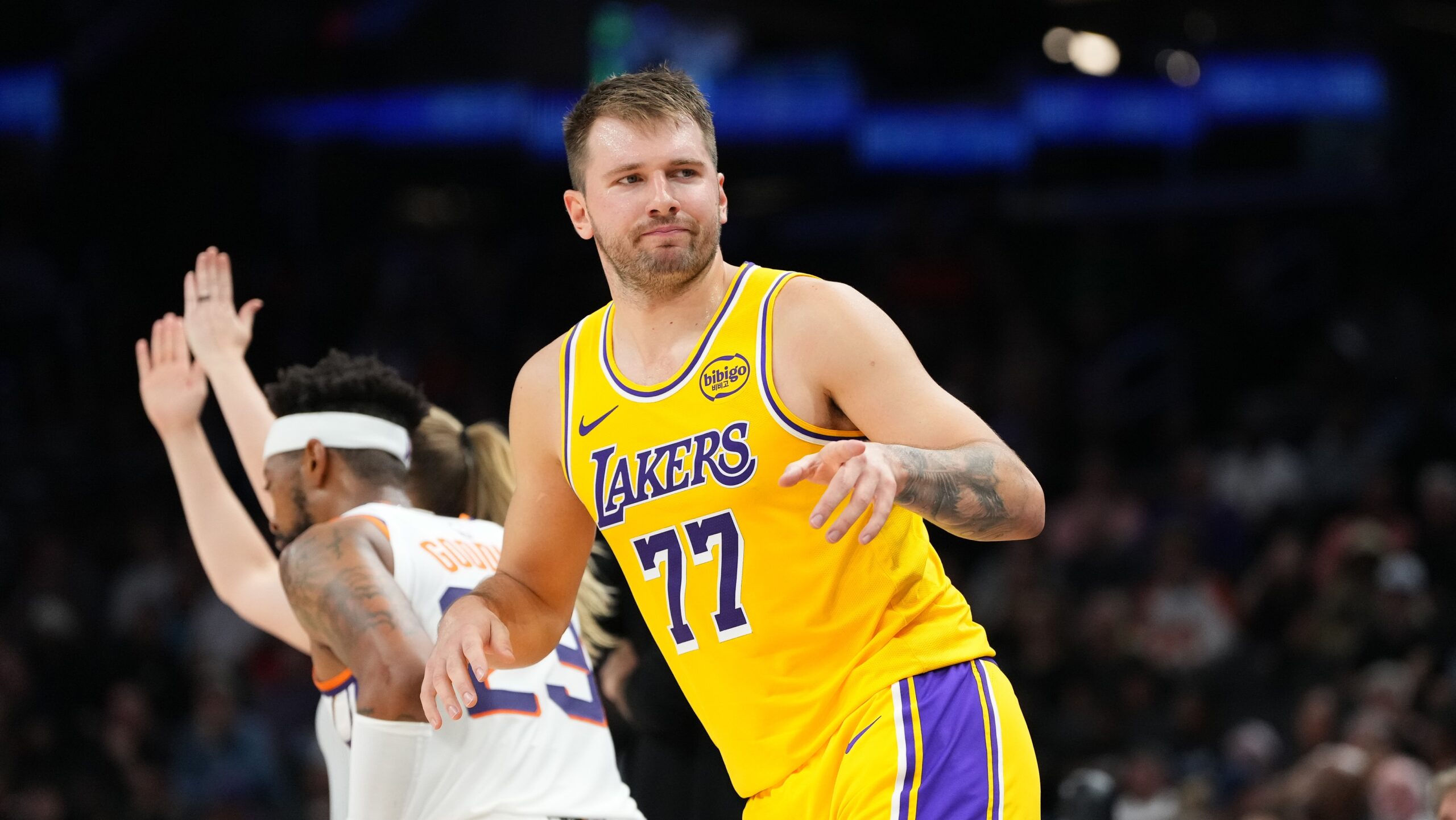 Anamaria Goltes Takes Kids Back to Slovenia and Files for Child Support as Luka Dončić Fairytale Unravels 9 Luka Doncic playing for the Los Angeles Lakers