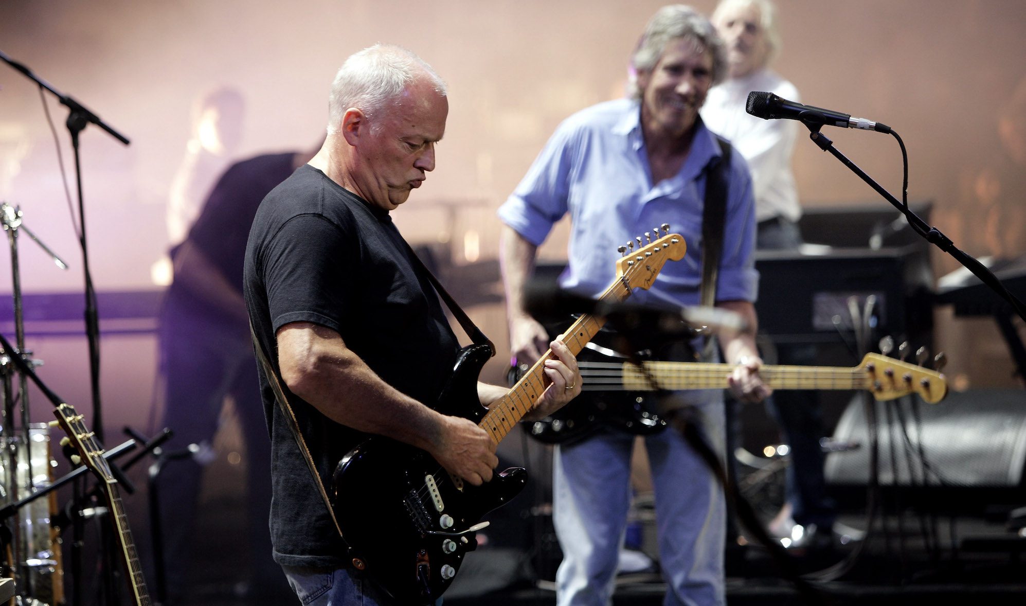 Pink Floyd reunited at Live 8 in Hyde Park 2005