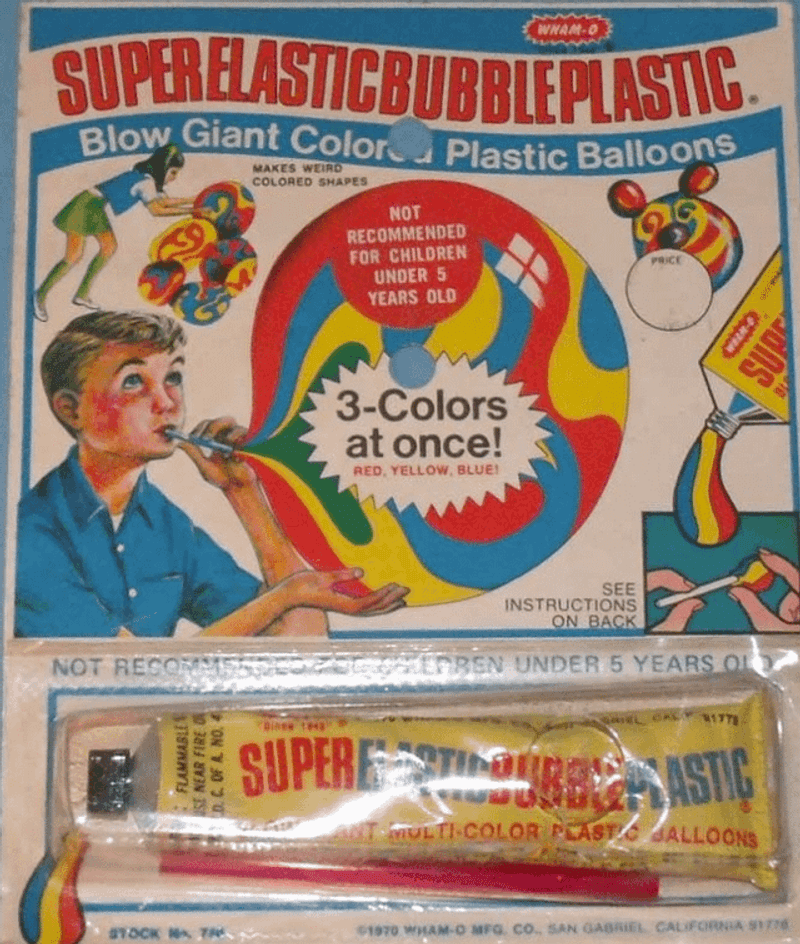 Super Elastic Bubble Plastic