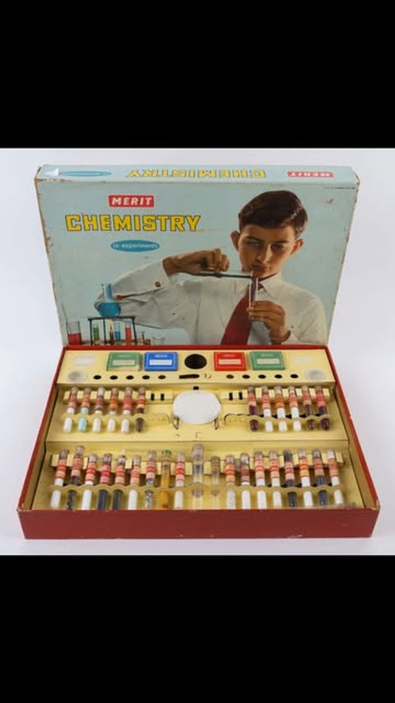 1980s Chemistry Sets