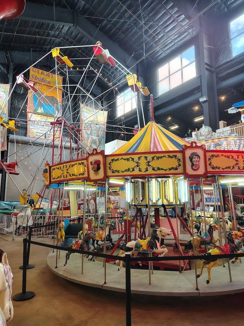 The full-size rides make the museum unforgettable