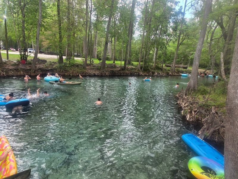 What the lazy river tubing route is actually like
