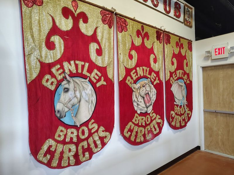 Vintage carnival art steals the show