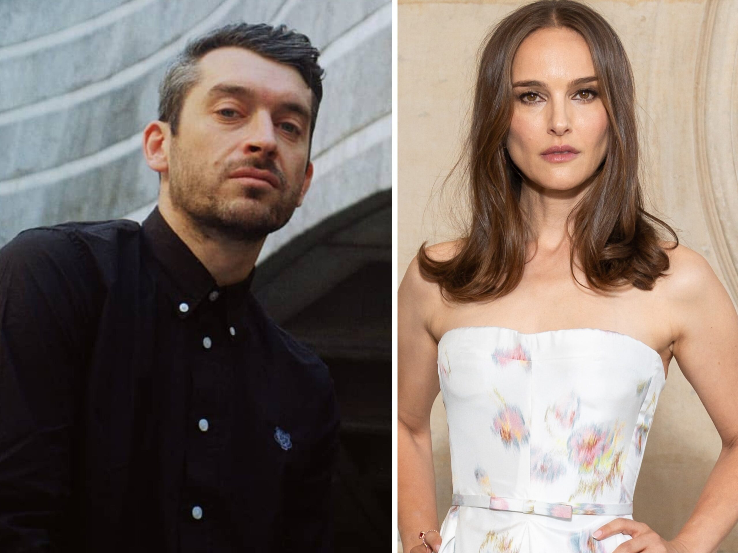 Natalie Portman with Tanguy Destable