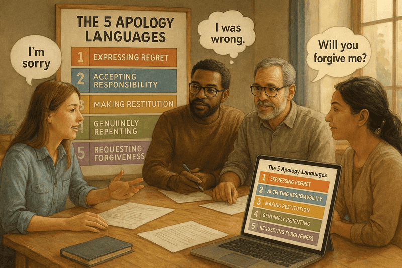 An apology can matter without proving that he has changed An apology can matter without proving that he has changed