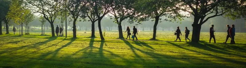 Nature may ease stress or lift mood for some people Nature may ease stress or lift mood for some people