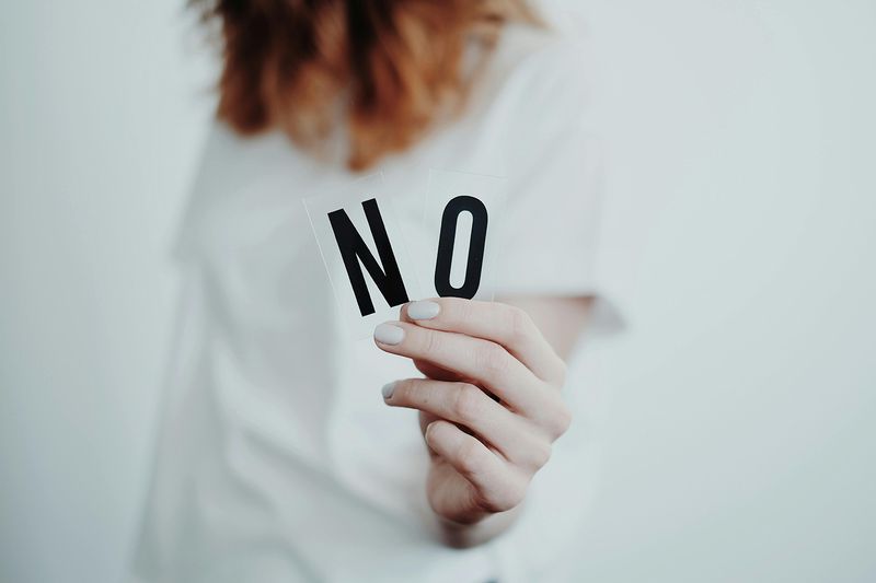 Patience respects a no; it does not wear it down Patience respects a no; it does not wear it down
