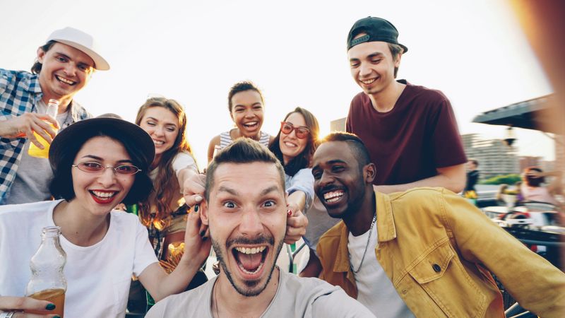 The Group Photo Where He Looks Like a Great Guy The Group Photo Where He Looks Like a Great Guy